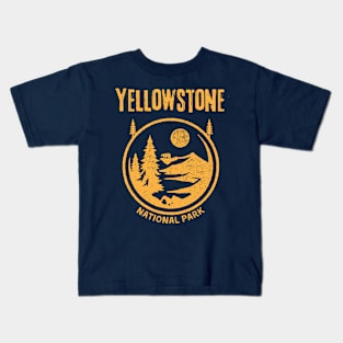 Yellowstone National Park Kids T-Shirt